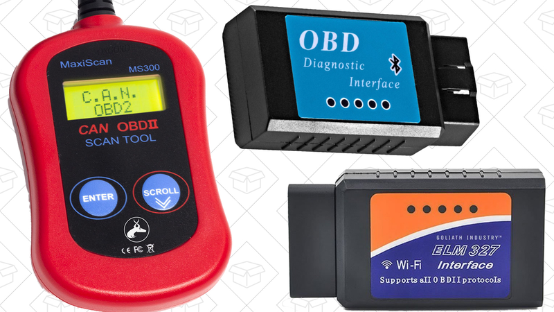 Standalone OBDII Scanner, $14 | Bluetooth OBDII Scanner, $9 with code M2LXO27S | Wi-Fi OBD2 Scanner, $14 with code WK92LDL4